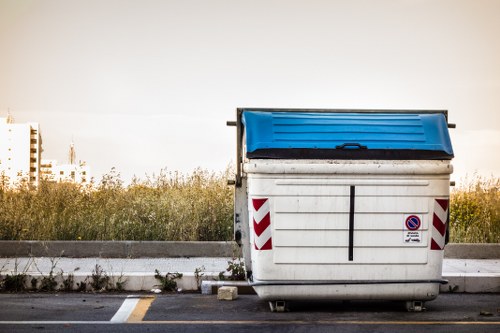 Residents disposing of furniture in South West London